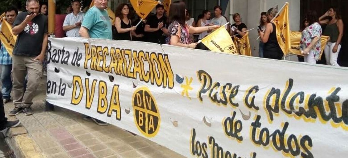 Despidos, paro y movilización en la Dirección de Vialidad de la provincia de Buenos Aires