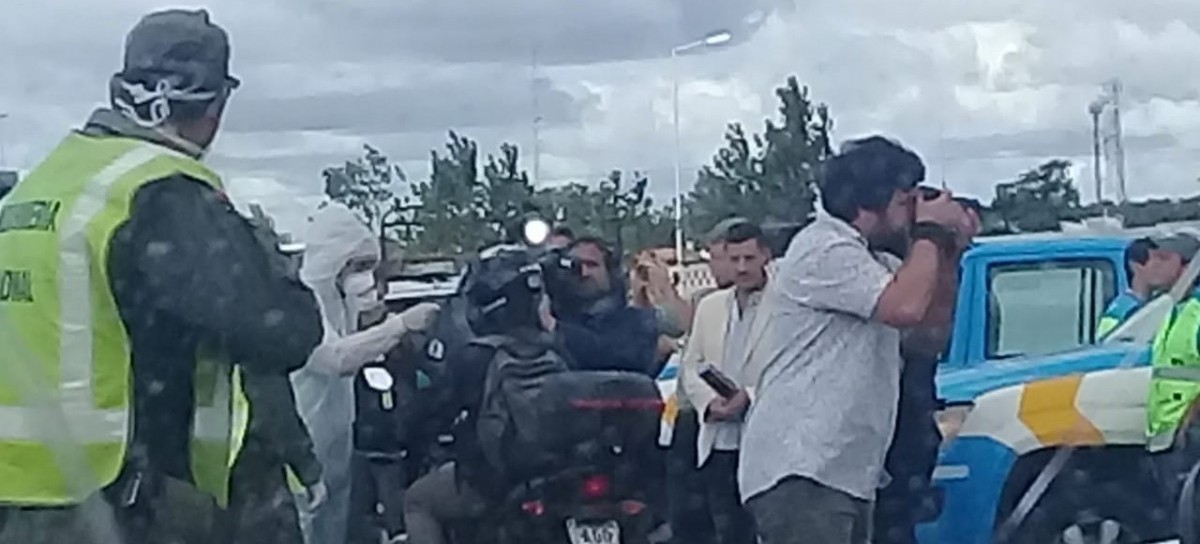 Peaje Hudson de la Autopista La Plata-Bs As: controlan la temperatura a quienes conducen vehículos