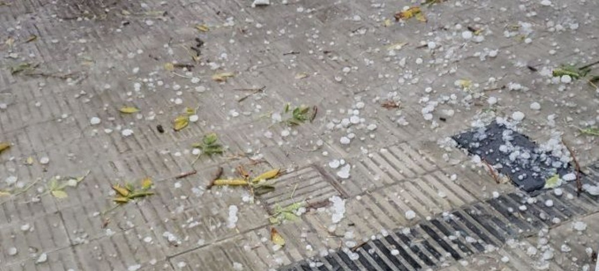 El clásico de La Plata: Lluvia + Granizo = Inundación