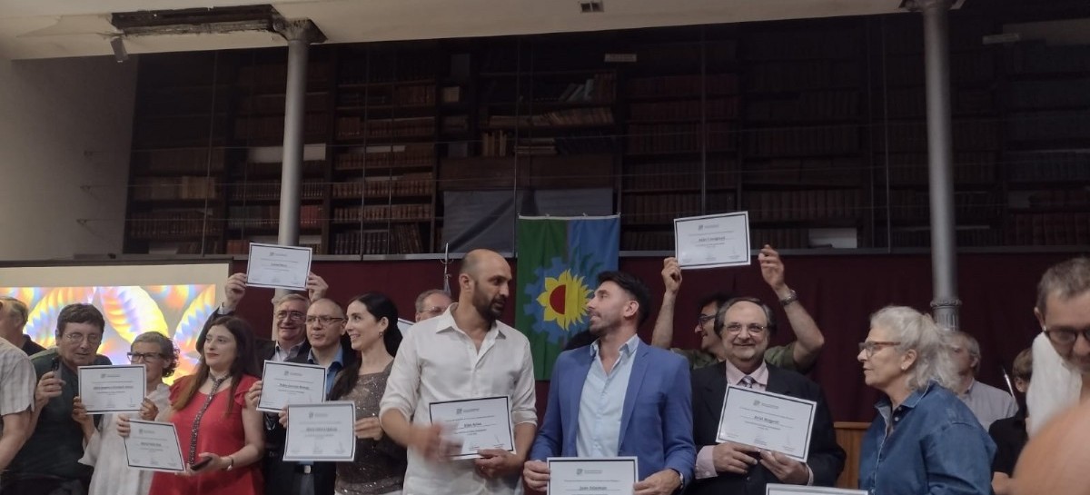 Distinguieron en La Plata a personas comprometidas con la cultura