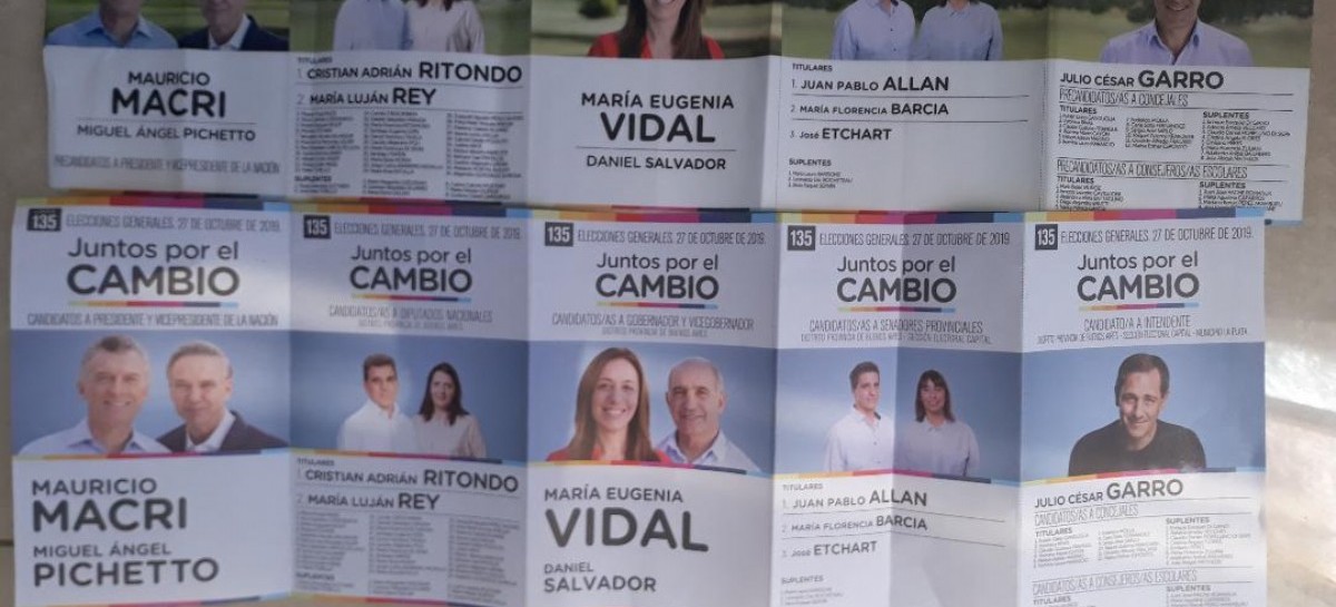 El juego de las diferencias en las boletas de Juntos por el Cambio: volvió Daniel Salvador