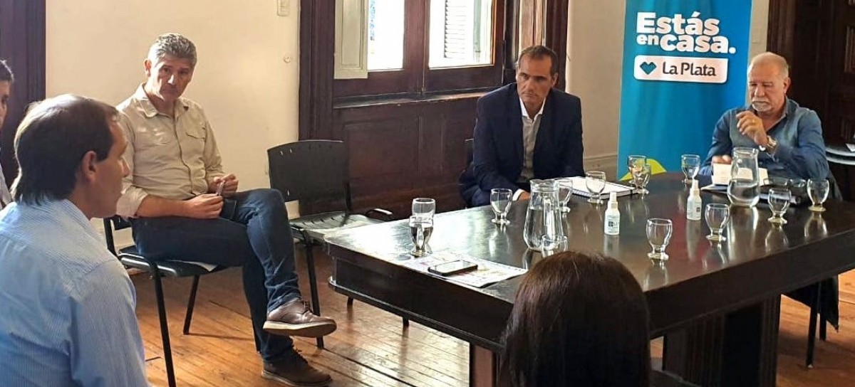 La Plata: el intendente Garro y legisladores peronistas analizaron ejes de acción por el Coronavirus