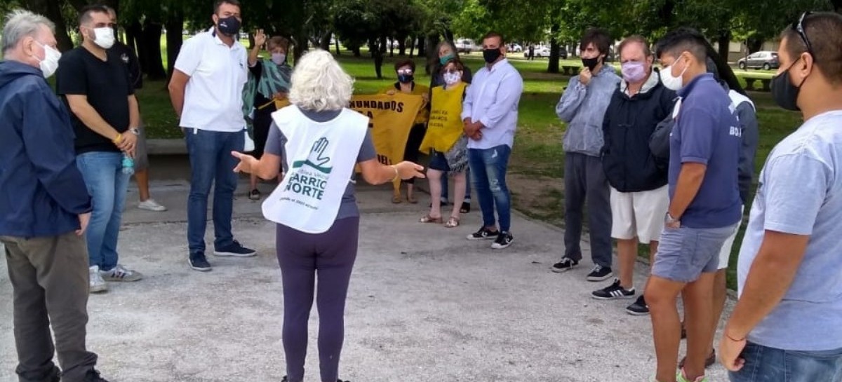 La Plata: habitantes de Tolosa y Barrio Norte exigen al municipio que detenga su plan de encementar