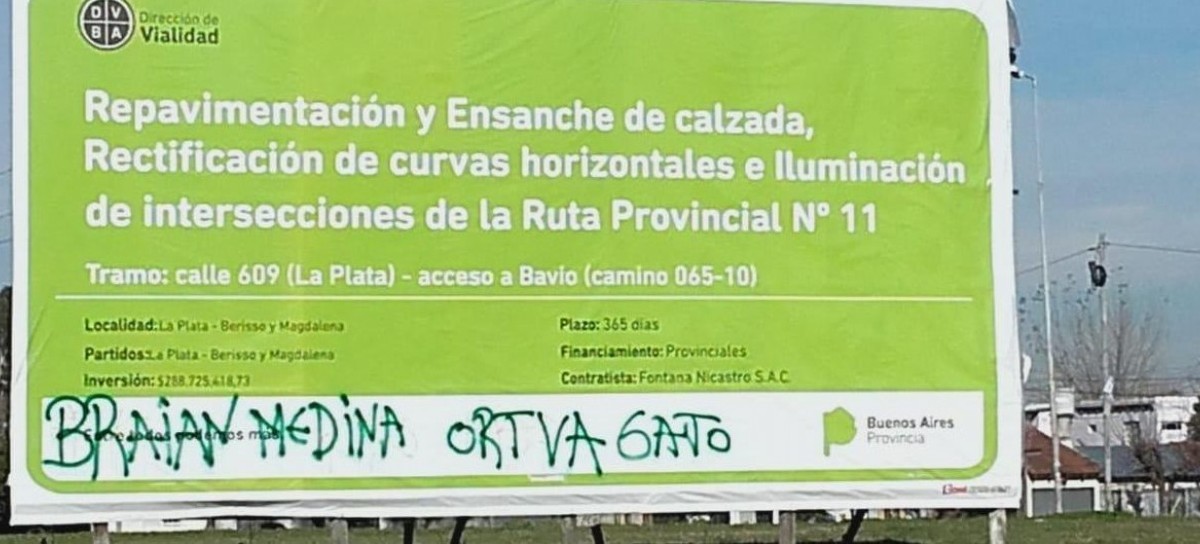 Pintadas intimidantes y "llamados a empresas desde la Intervención" suman tensión en UOCRA La Plata
