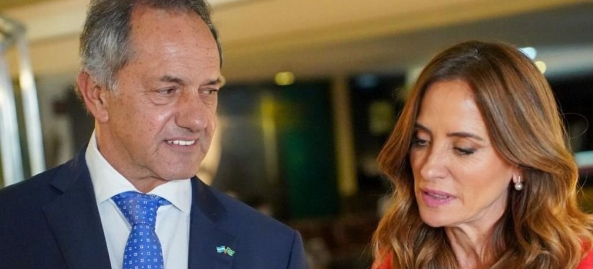 Con la mente puesta en las PASO, Daniel Scioli y Victoria Tolosa Paz salieron en busca de avales