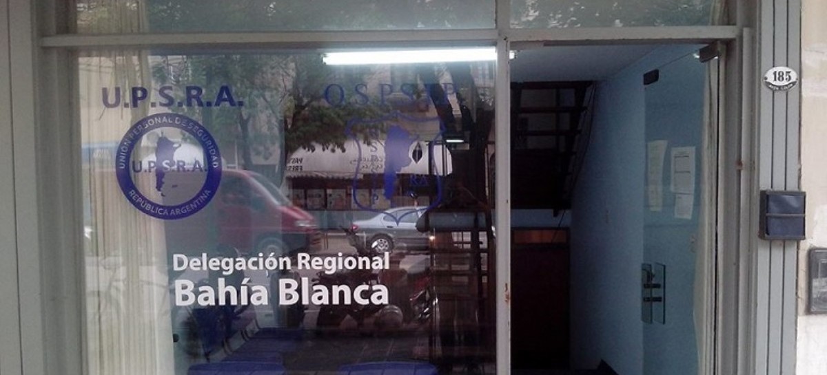 Bahía Blanca: Denuncian irregularidades en la intervención del Sindicato de Seguridad