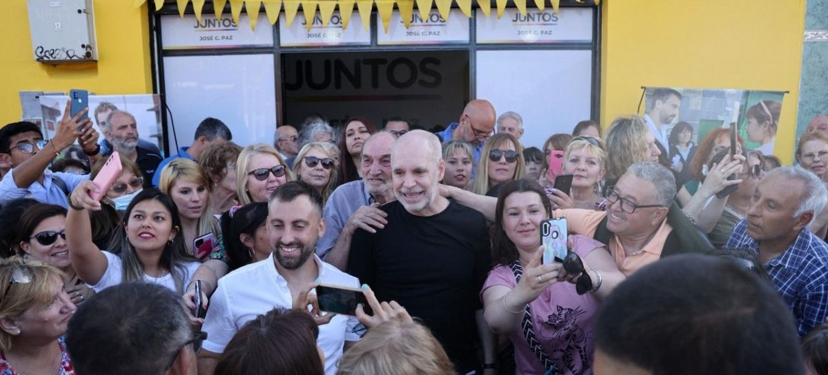 Rodríguez Larreta recorrió la Primera Sección Electoral bonaerense y denunció aprietes