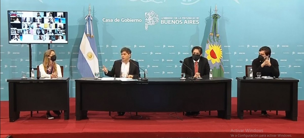 -EN VIVO- Kicillof presenta el Programa de acompañamiento a las trayectorias y de estudiantes