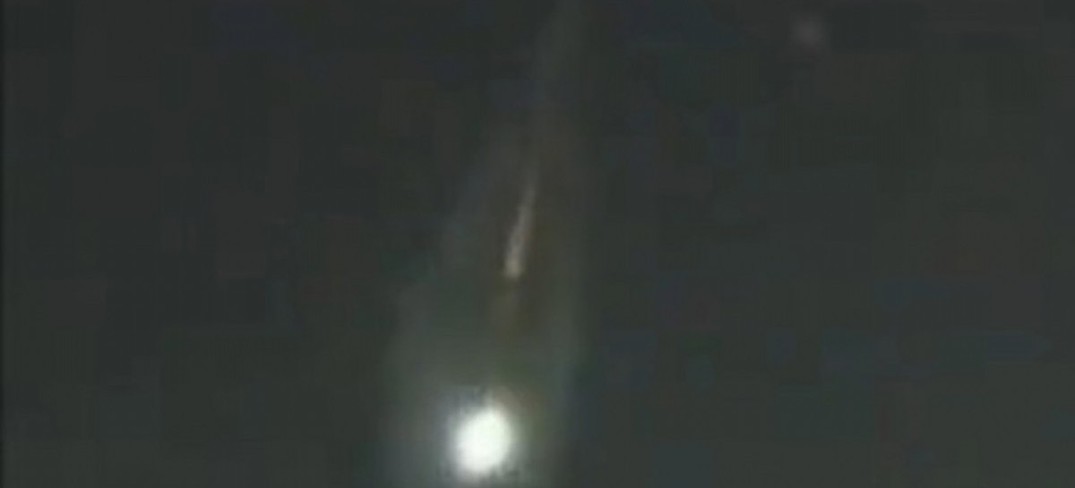 Antes de estrellarse, un meteorito provocó un fuerte estruendo