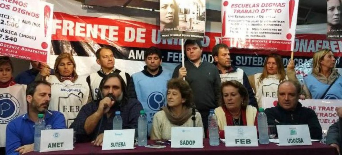 Por momentos amagaron con un "sí a todo", pero los gremios docentes volvieron a decirle NO a Vidal