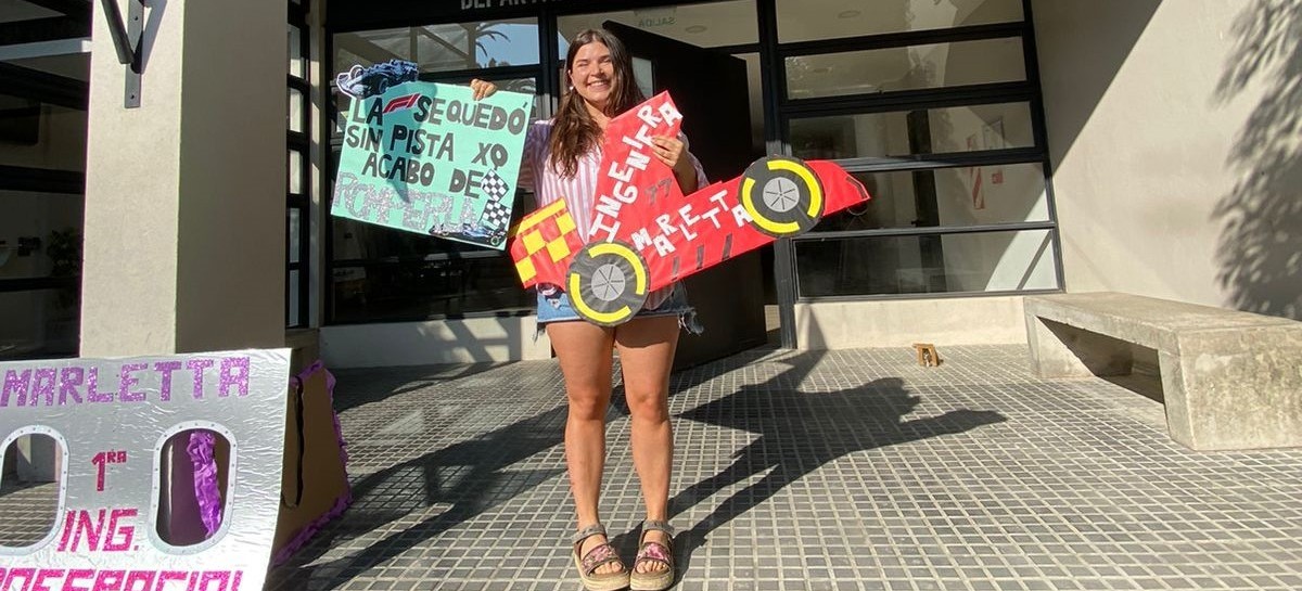 Se recibió en la Universidad Nacional de La Plata la primera ingeniera aeroespacial de la Argentina