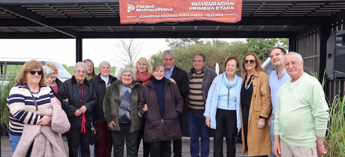 Inauguran la primera etapa del Proyecto Corredor costero Avellaneda - Quilmes