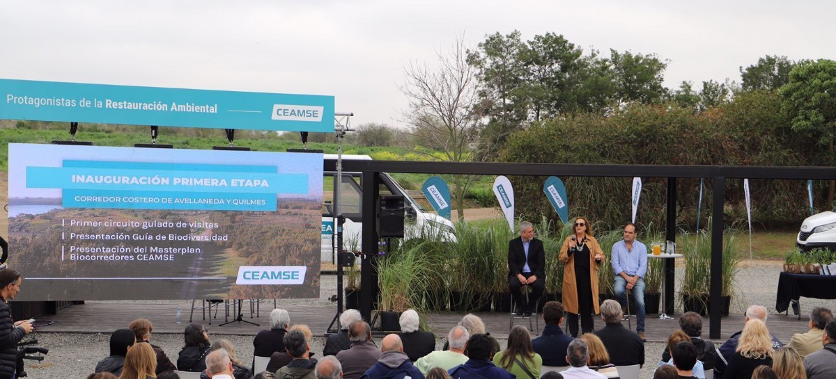 Inauguran la primera etapa del Proyecto Corredor costero Avellaneda - Quilmes