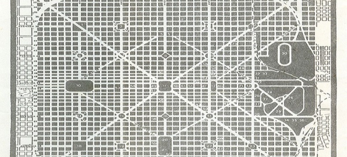 Un plano inglés de 1806, de una posible Buenos Aires, con notable semejanza al de 1882 de La Plata