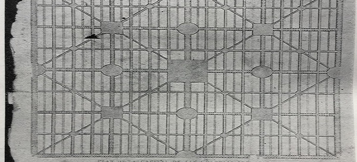 Un plano inglés de 1806, de una posible Buenos Aires, con notable semejanza al de 1882 de La Plata