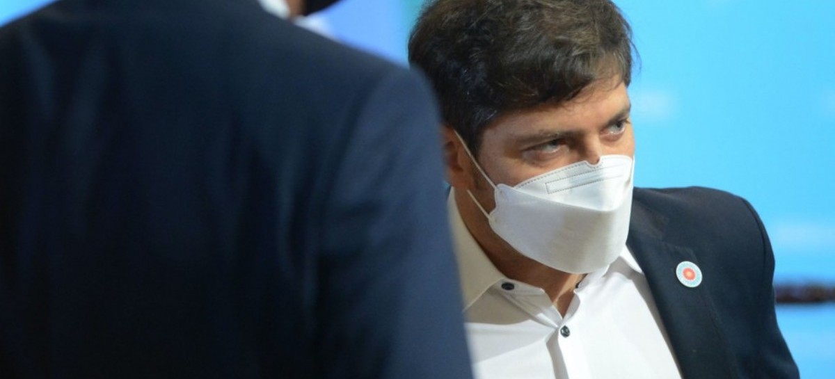 Kicillof, aislado: "Cuando digo que la Pandemia no terminó, me refiero precisamente a esto"