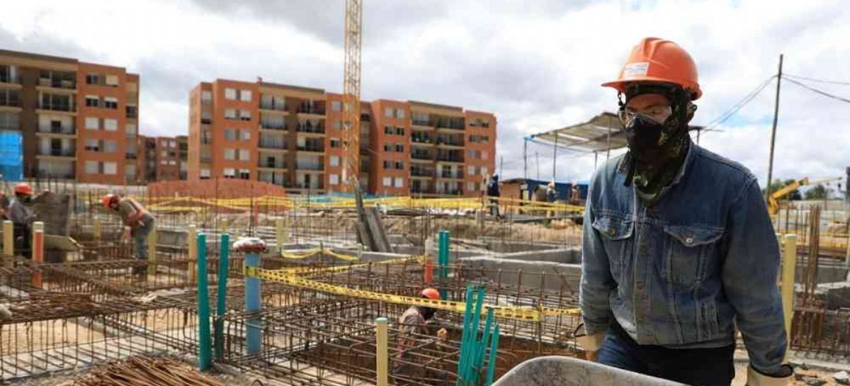 Previo a una exposición del presidente, el Gobierno nacional destacó índices en la construcción