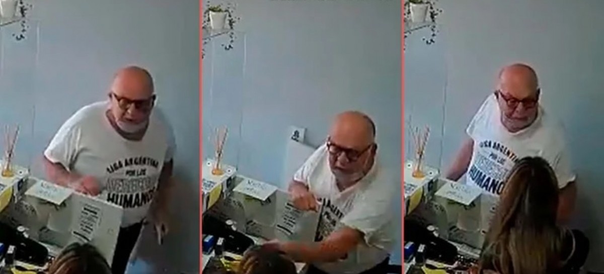 El dirigente de DDHH que le pegó a una mujer se dio el lujo de renunciar: nadie lo echó