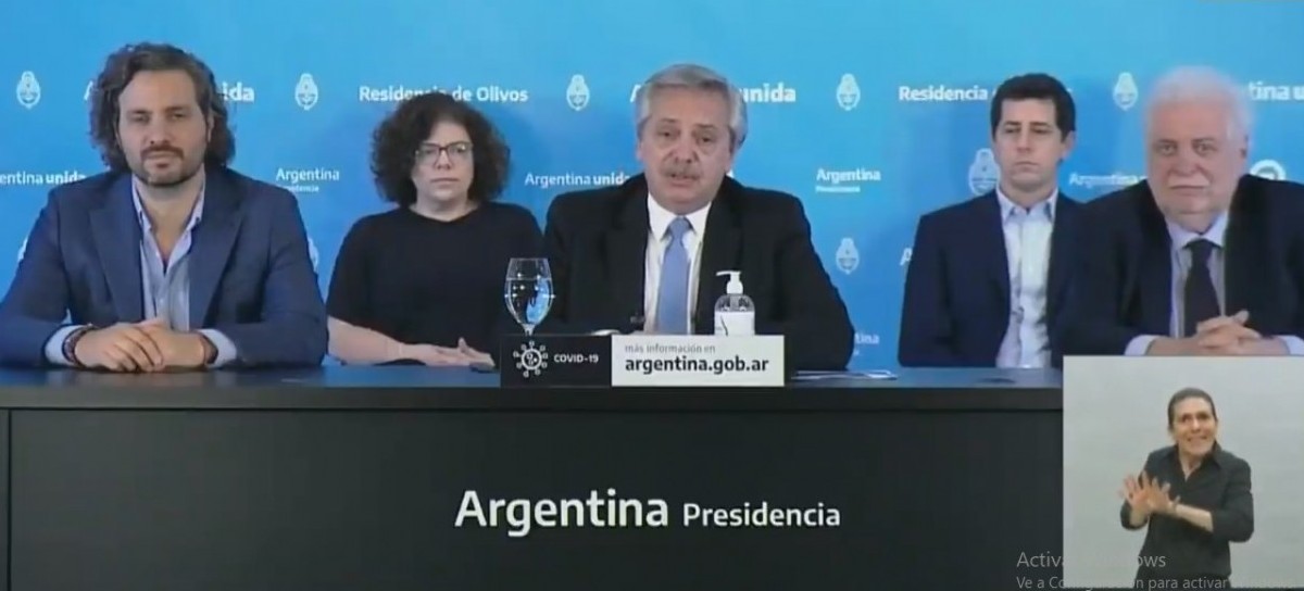 Aspectos principales de la prórroga de la cuarentena anunciada por el presidente Alberto Fernández