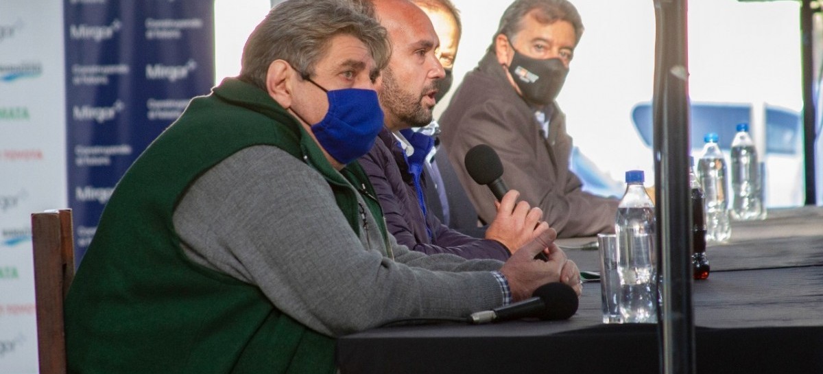 Baradero: el intendente Esteban Sanzio presentó oficialmente el proyecto ONTEC de Mirgor