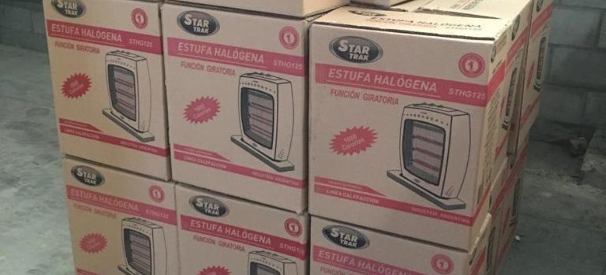 Detuvieron a "empleados infieles": robaban estufas para hacer su propio negociado con la ola de frío