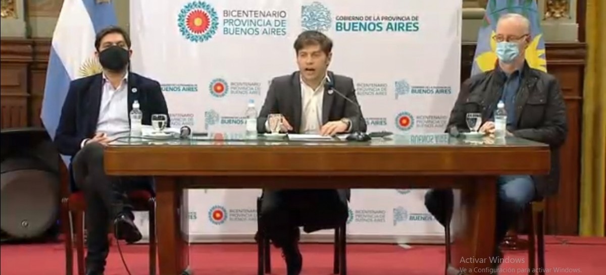 Tras indicar que el Coronavirus "nos agarra cansados", Kicillof anunció cambios en el ASPO y DSPO