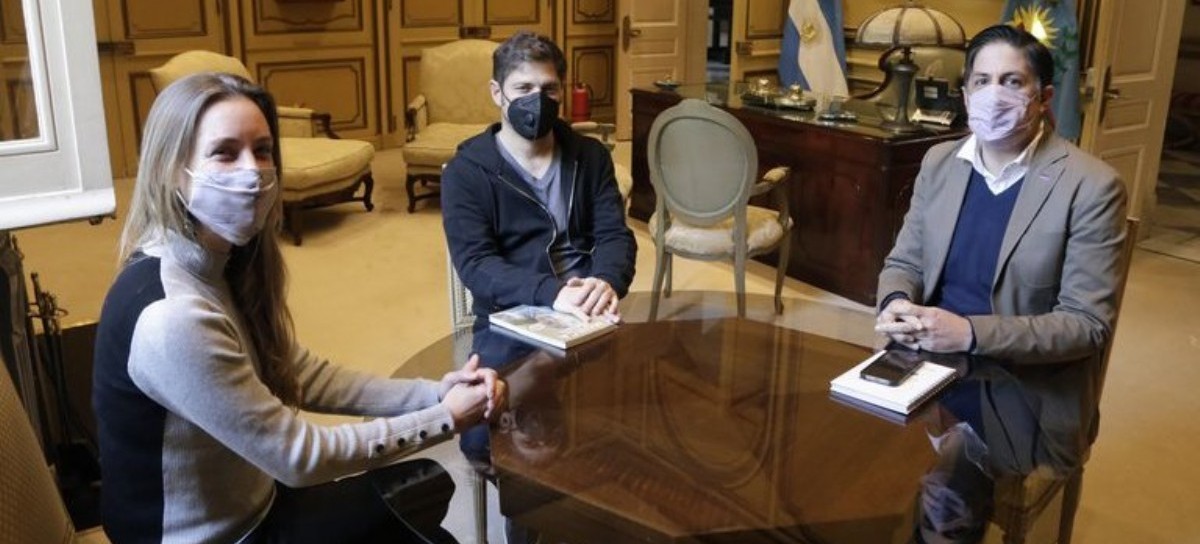 Kicillof y el ministro Trotta analizaron detalles del regreso a las aulas en territorio bonaerense