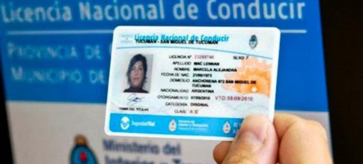 Prorrogaron los vencimientos de las licencias nacionales de conducir por 150 días corridos