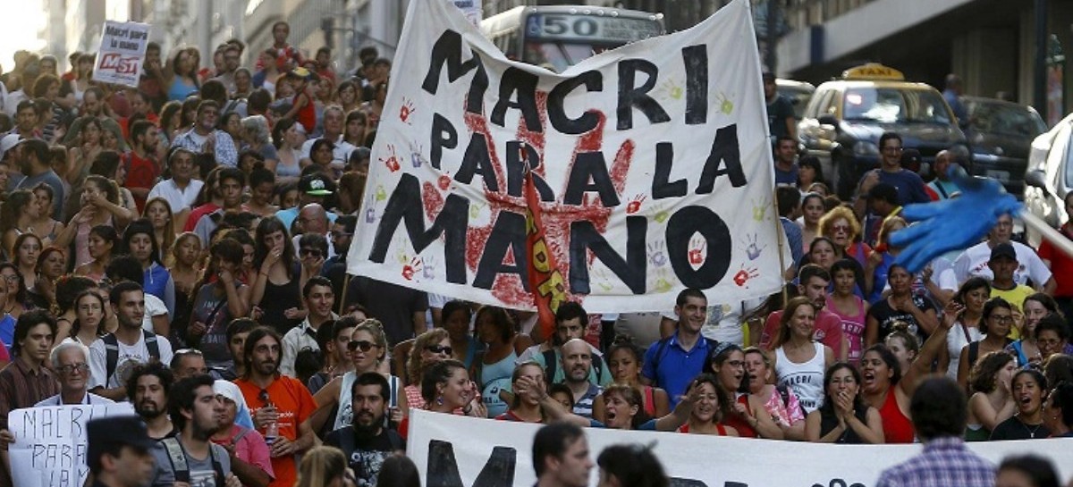 Llegó el día de la movilización en contra del Gobierno de Macri