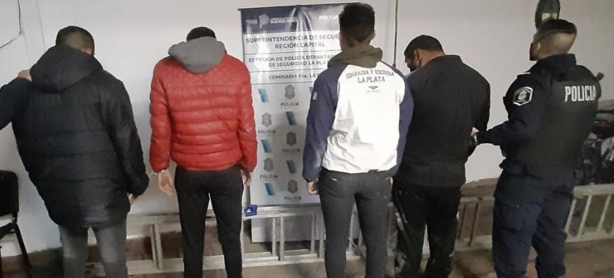 Robo de cables en La Plata, un delito que no se detiene: atraparon a cuatro ladrones en Tolosa