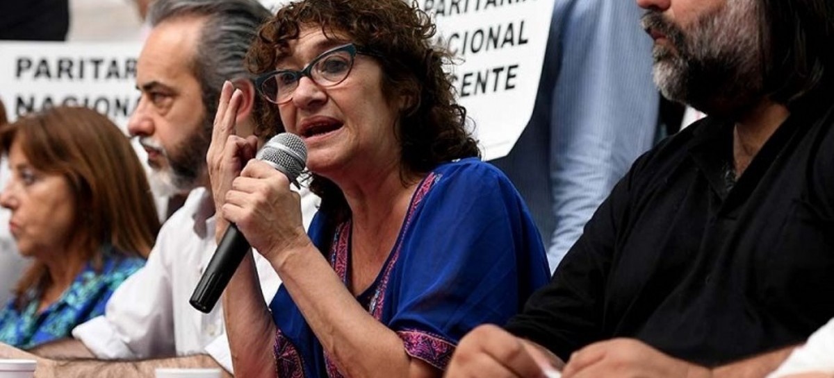 Para la líder de Ctera, "Vidal busca estigmatizar a los docentes"