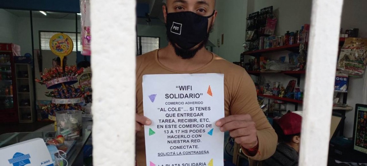 El "WiFi solidario" se extiende por la ciudad de La Plata