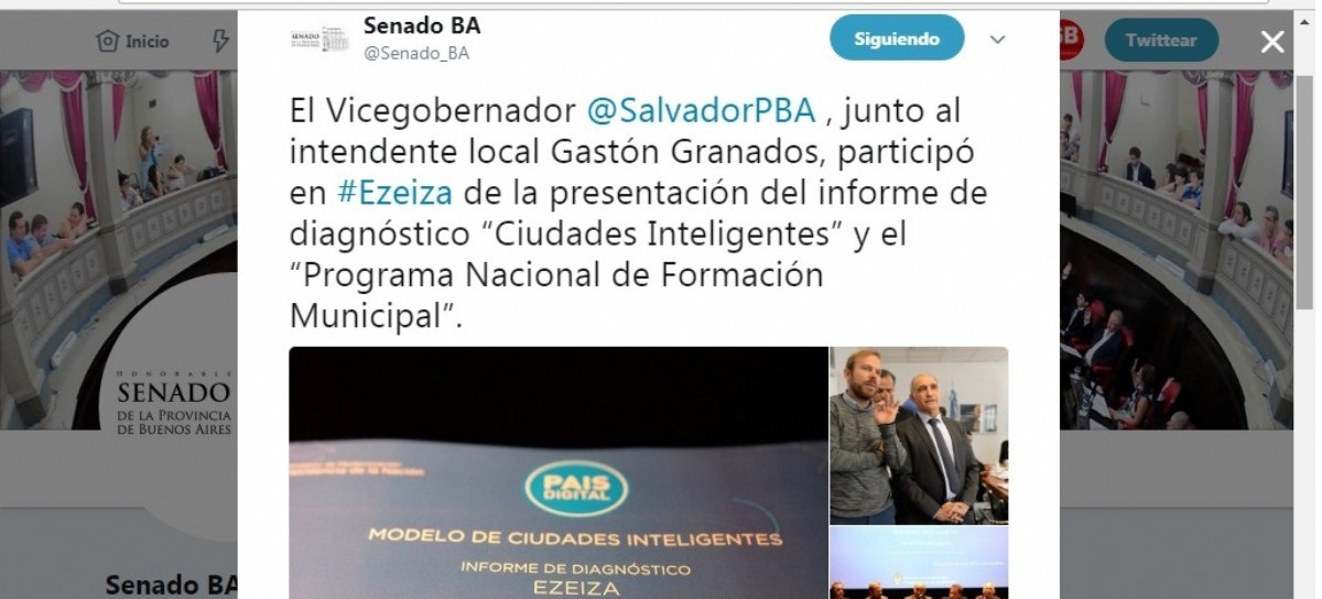 Al vicegobernador bonaerense Daniel Salvador le cambiaron de Granados: creyó estar con el intendente