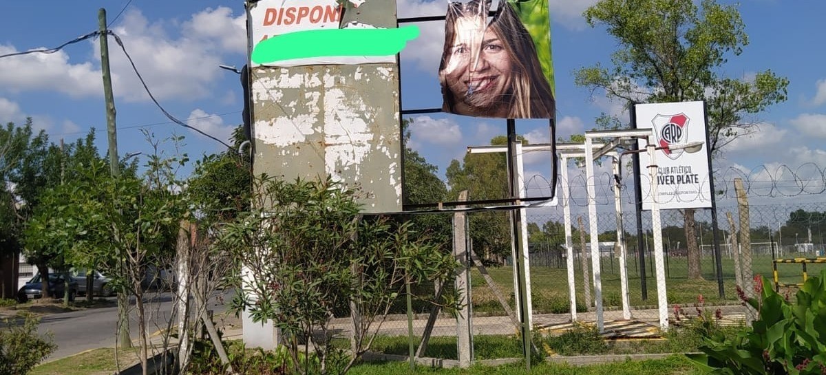 Hurlingham: destruyeron un cartel de una candidata de Patricia Bullrich