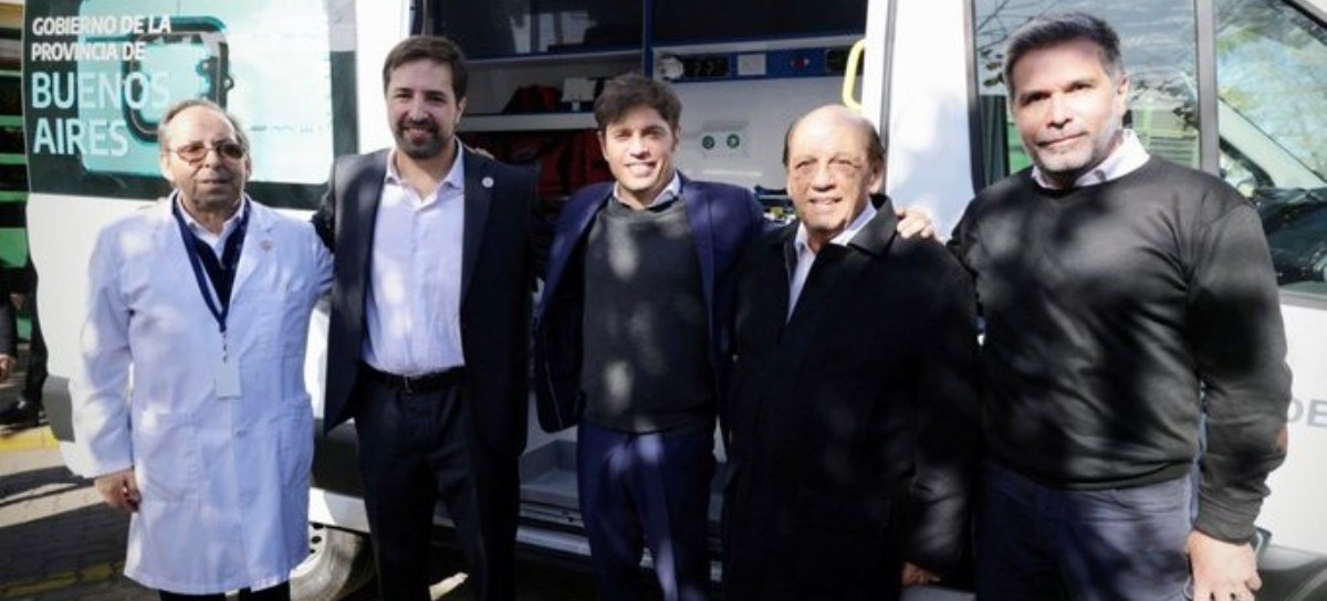 Berazategui: Kicillof y Mussi recorrieron las obras en el hospital "Evita Pueblo"