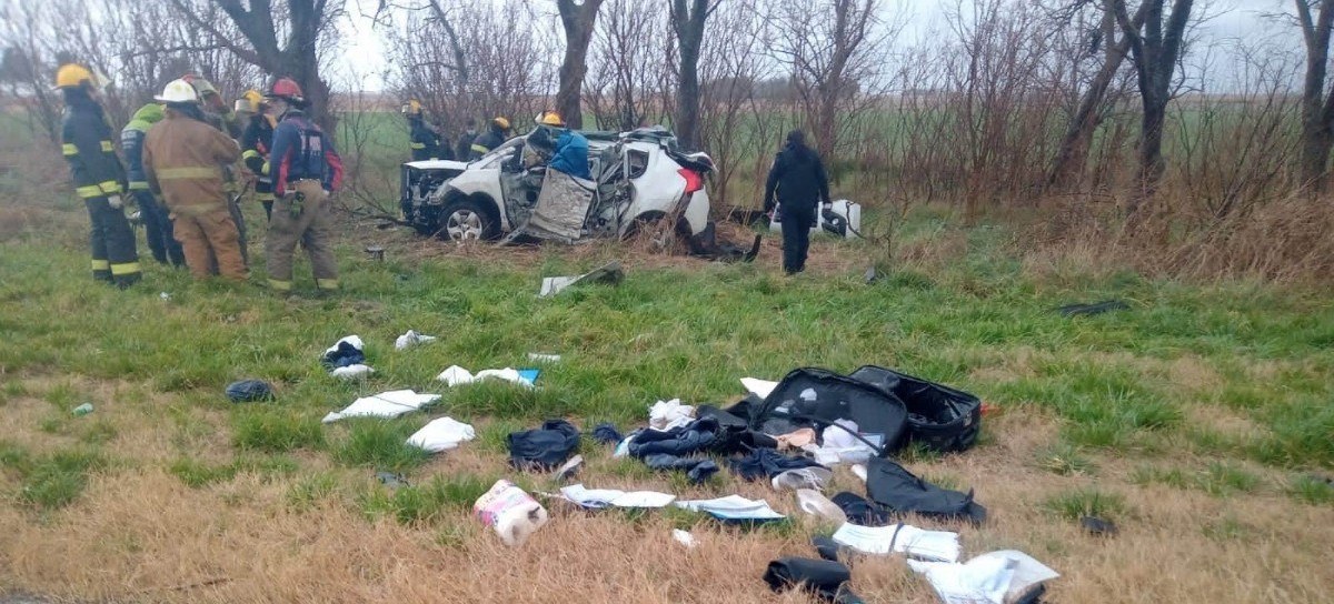 Arrecifes: en un accidente de tránsito murió un comisario mayor de la Policía bonaerense