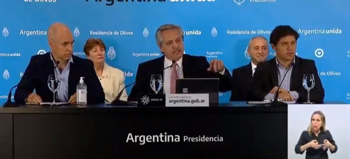 EN VIVO: El presidente Alberto Fernández anuncia la extensión de la cuarentena
