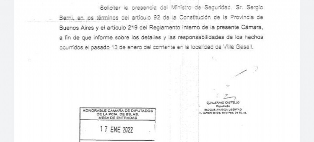 Berni y su vuelo temerario sobre la playa de Villa Gesell: un diputado pide que sea interpelado