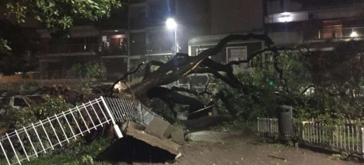 El Conurbano bonaerense, una de las zonas más castigadas por el temporal de este domingo