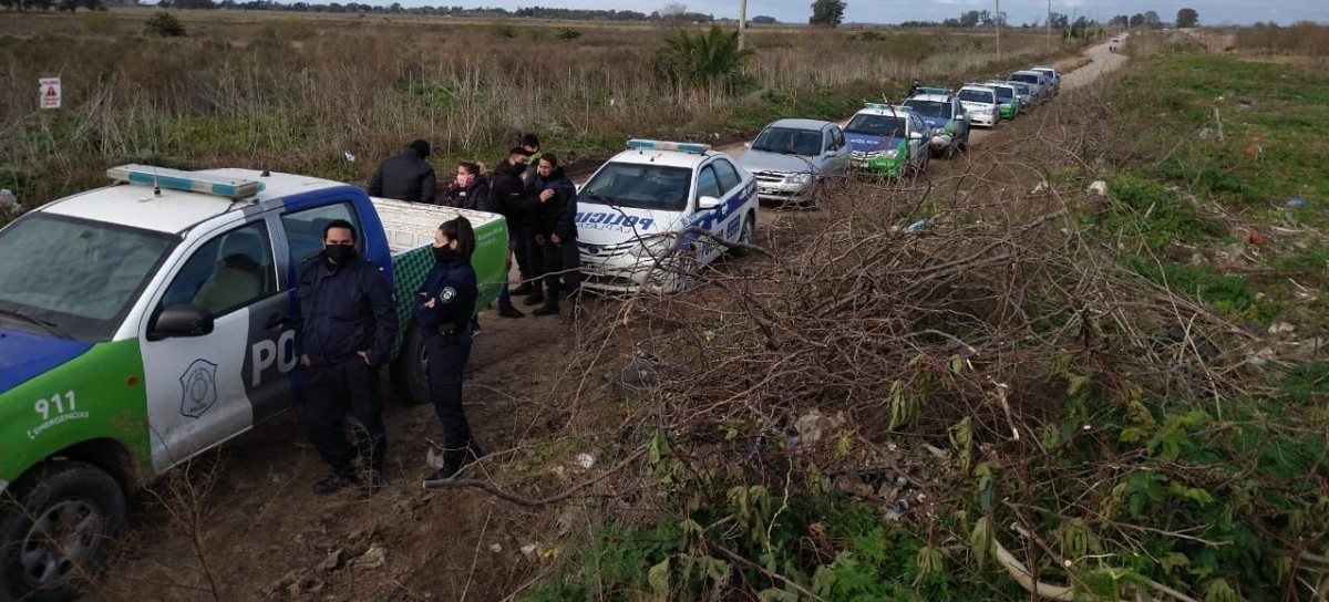 La Plata: en Barrio Aeropuerto, evitan la usurpación de un predio donde funcionaba una cantera