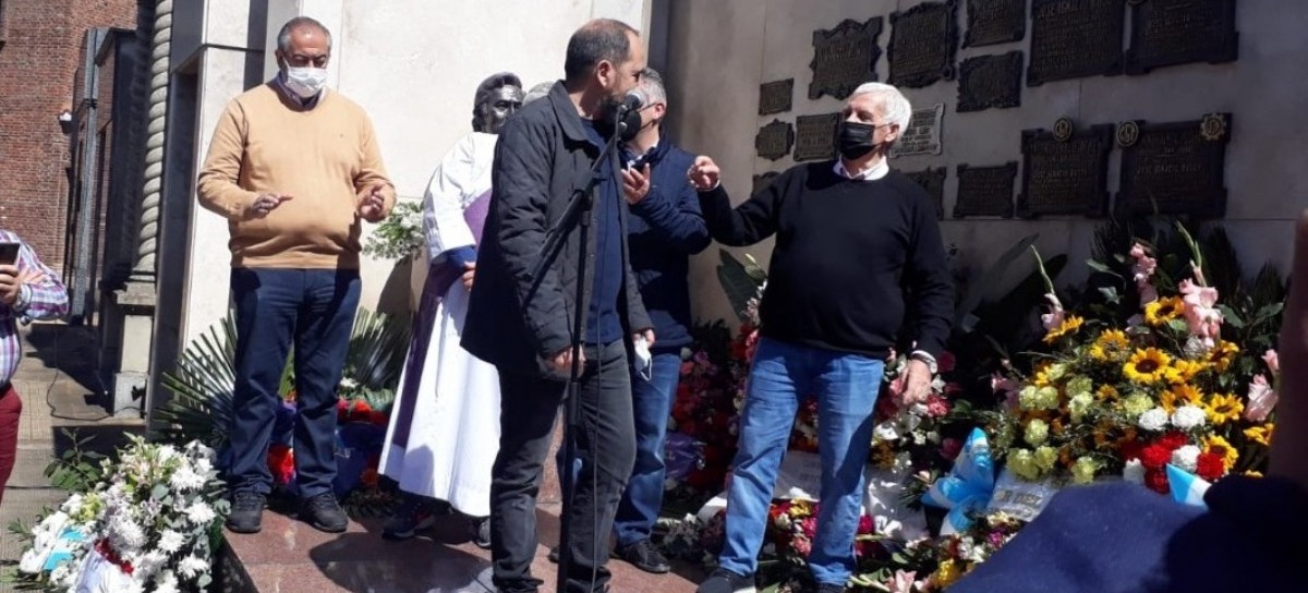 El ministro bonaerense Andrés Larroque participó del acto homenaje a José Ignacio Rucci