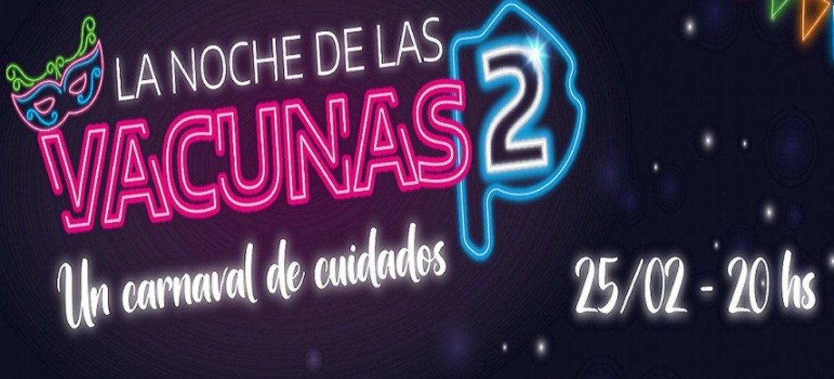Este viernes 25 se realiza en la provincia de Buenos Aires "La Noche de Las Vacunas 2"