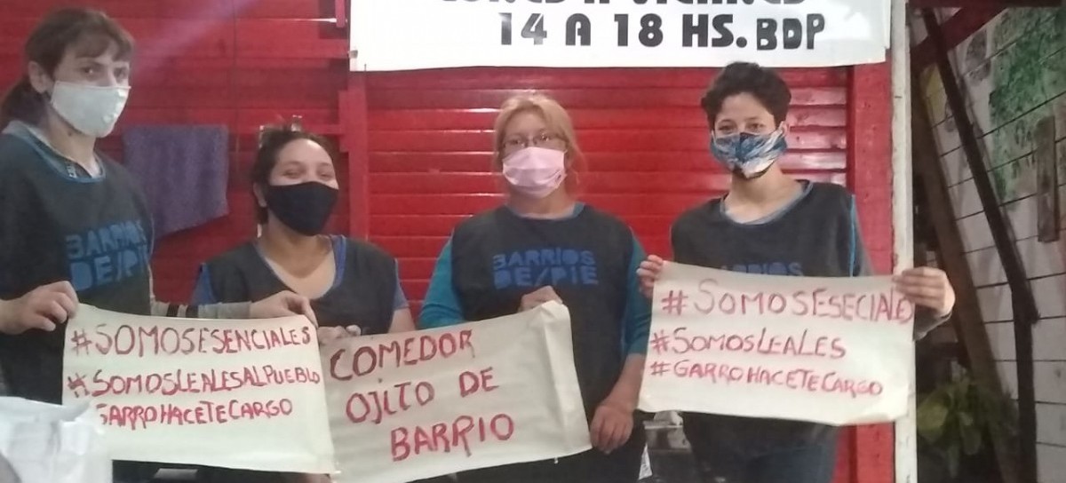 La Plata: integrantes de centros comunitarios son esenciales, no así para el intendente Julio Garro