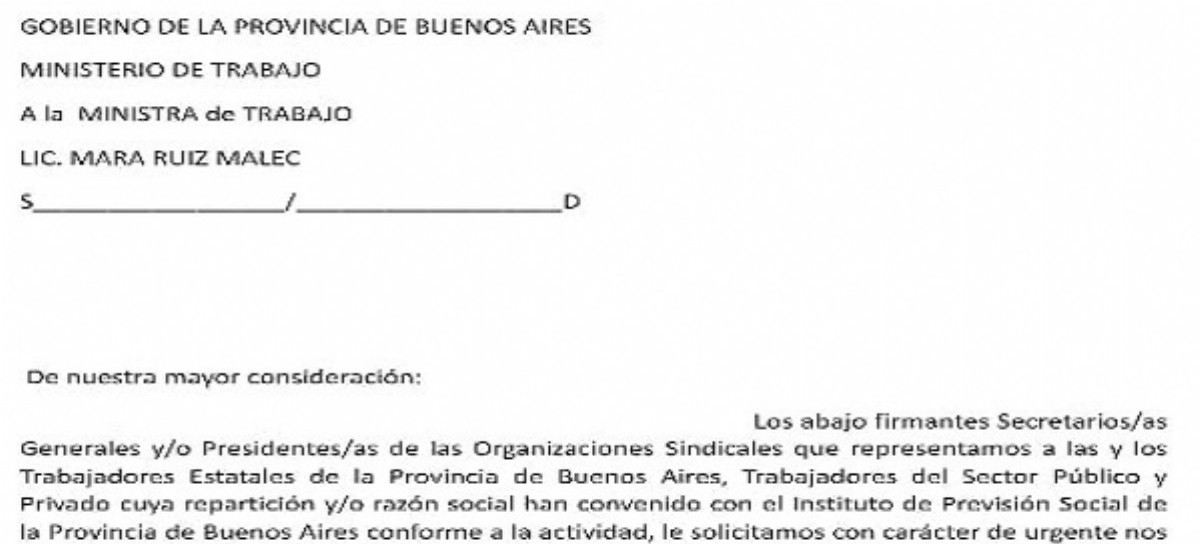 Gremios estatales y privados se unieron por movimientos en el IPS y pidieron una reunión al Gobierno