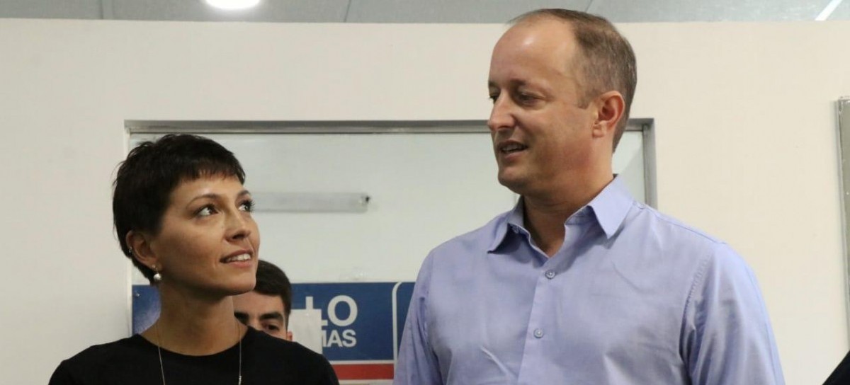 La precandidata a intendente de Quilmes, Mayra Mendoza, invitada especial de Insaurralde en Lomas