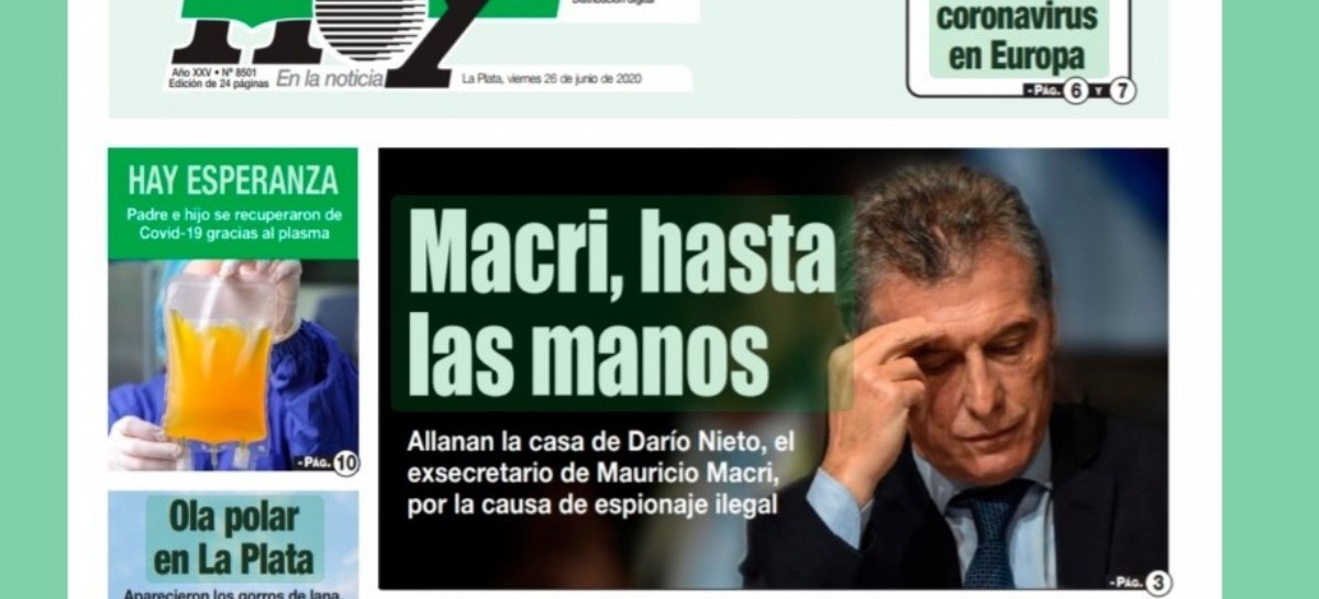 Se empieza a correr el telón: ponen a punto los puestos del Diario Hoy de La Plata