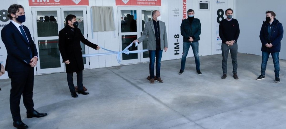 Lomas de Zamora: Insaurralde recibió para un acto a Kicillof, Máximo Kirchner, Cafiero y Katopodis