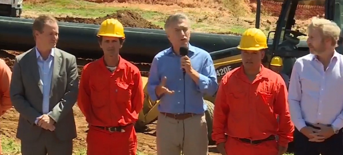 Antes de la movilización de Moyano, Macri pidió por un país "sin aprietes"