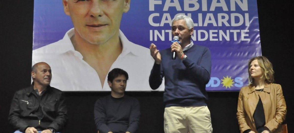 Kicillof estuvo en Berisso: "Fabián Cagliardi será el intendente que va poner en alto a esta ciudad"