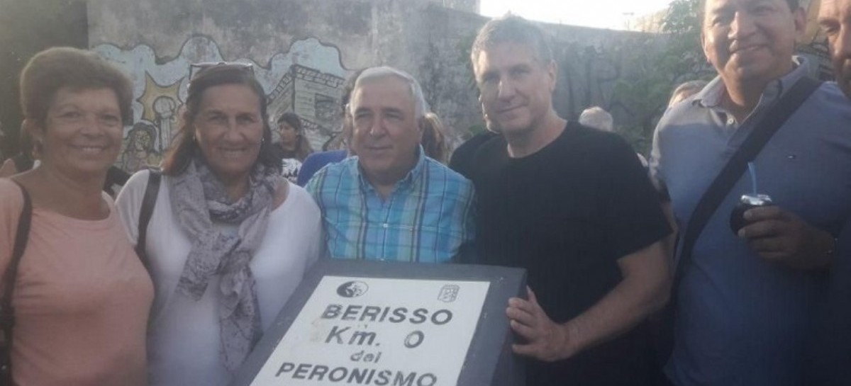 Boudou visitó Berisso y pidió por la "unidad" del peronismo